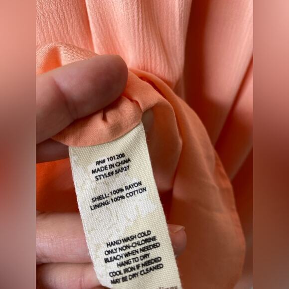 Soft Surroundings Gauze Off Shoulder Dress Bossa Nova Pink Easter Plus size‎ - Picture 4 of 6